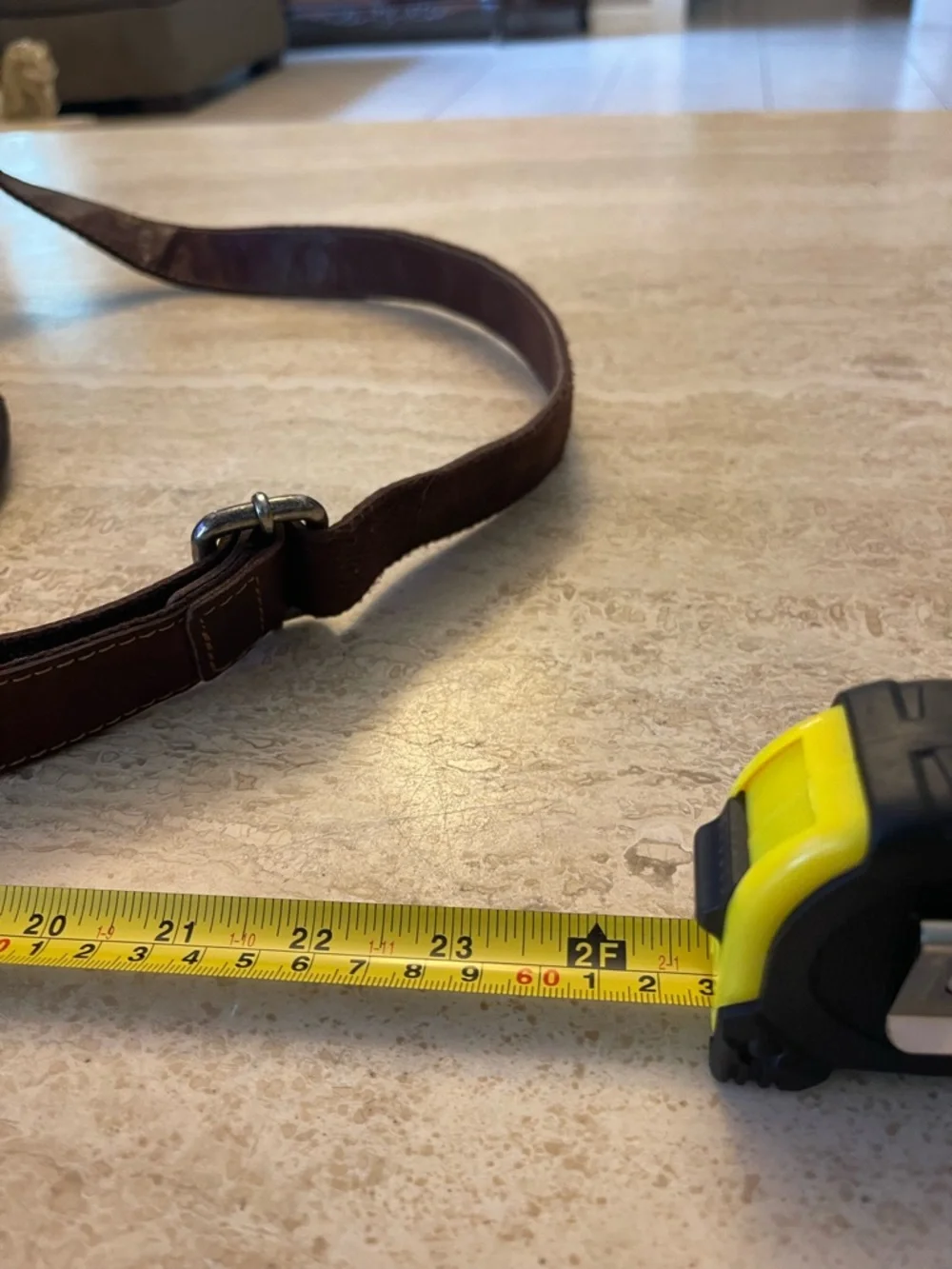 Jack Georges Brown Leather Messenger Gym Briefcase Laptop Bag Strap Unisex